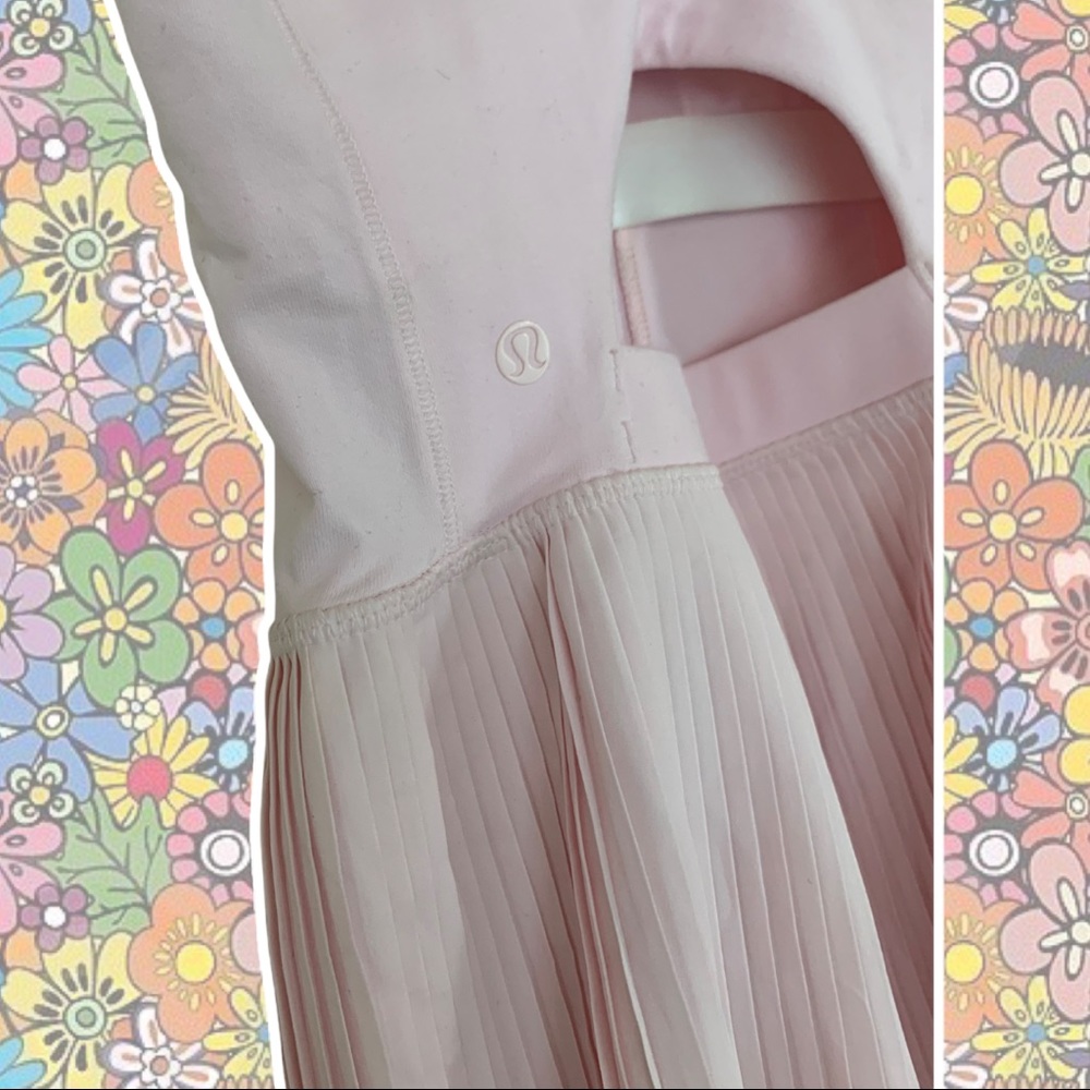 Baby Pink Pleated Lululemon Top - Picture 4 of 4